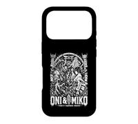 Oni and Miko Purity bannishes Wrath Japanese Mythic Coque pour iPhone 17 Pro