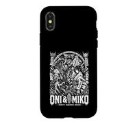 Oni and Miko Purity bannishes Wrath Japanese Mythic Coque pour iPhone X/XS
