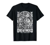 Oni and Miko Purity bannishes Wrath Japanese Mythic T-Shirt