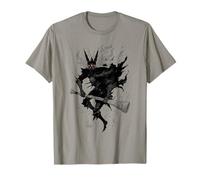 Oni Démon Japonais Estampe Sombre Art T-Shirt