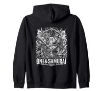 Oni et Samouraï honorent Contre Le Duel de colère Sweat à Capuche