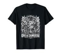 Oni et Samouraï honorent Contre Le Duel de colère T-Shirt