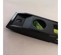Oniissy 15,2 cm Magnétique pour Niveau Torpedo avec fioles à bulles et boîtier en plastique ABS pour les projets de construction professionnelle et de bricolage