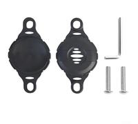 Oniissy ABS Étui de protection pour vélo pour équipement de suivi GPS pour - Support antivol pour cachette 75 x 40 x 13 mm, boulons et clé hexagonale inclus