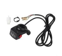 Oniissy Accélérateur électrique 24 V-48 V pour vélo et scooter, indicateur de batterie LED avec interface SM à 6 broches, contrôle de la vitesse du pouce pour guidon de 22,2 mm, compatible avec (24 V)