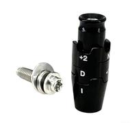 Oniissy Adaptateur d'arbre en alliage d'aluminium pour flash EPIC 815F, manchons de 0,9 cm et 0,9 cm, aide à l'entraînement en plein air léger pour une utilisation à gauche et à droite (R-0,335