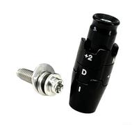 Oniissy Adaptateur d'arbre en alliage d'aluminium pour flash EPIC 815F, manchons de 0,9 cm et 0,9 cm, aide à l'entraînement en plein air léger pour une utilisation à gauche et à droite (L-0,350