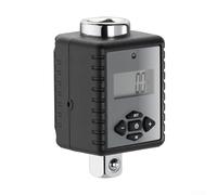 Oniissy Adaptateur de clé dynamométrique numérique 1/2" avec LED et alarme sonore, plage de 2 à 200 Nm, précision ± 2 %, pour conversion de clé 1/2", modes crête et piste, écran LCD,