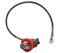 Oniissy Adaptateur de réservoir de plongée 40 MPa 6000 PSI avec 1/8 BSPP pour filetage G5/8 pour équipement de plongée Station de recharge et système de transfert d'oxygène portable (noir)