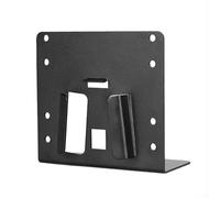 Oniissy Adaptateur de sac pour support avant de vélo, aluminium noir, 120 x 110 x 50 mm, compatible avec le système de bloc de transport