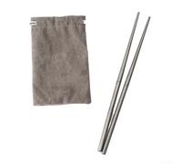 Oniissy Baguettes Pure pour le camping et l'extérieur, pliables pour un design ultra léger, sablé, antidérapant, vaisselle de voyage légère pour la randonnée, les pique-niques