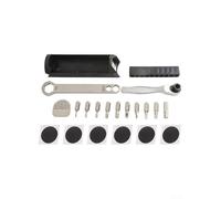 Oniissy Boîte à outils pour accessoires - Sac de rangement intérieur avec clé et compartiment intérieur pour tubes de rechange et rustines - En métal et plastique (B)