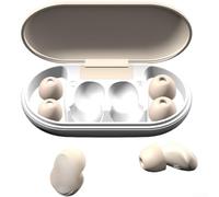Oniissy Bouchons d'oreille pour le sommeil - Silicone souple pour protection auditive - Bouchons d'oreilles réutilisables 36 dB pour le sommeil, la concentration, les voyages, la méditation (blanc)