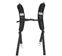 Oniissy Bretelles réglables pour sacs étanches et sacs à dos imperméables, en nylon 600D rembourré avec clip ABS, convient aux sacs de rafting pour caméra de randonnée, 45,7 à 84,9 cm de long, 50,8 cm