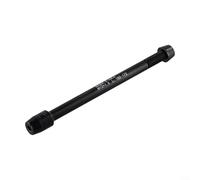 Oniissy Brochette d'essieu traversant en alliage d'aluminium pour entraîneur de vélo 12 x 142-148 mm P1.5/P1.75 pour vélo de montagne et route avec entretoises réglables en largeur (M12 x 1,5 160-172