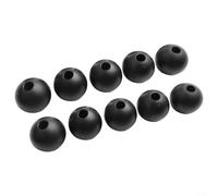 Oniissy Butée de boule de câble de poulie de gymnastique pour câbles d'équipement de fitness de 8 mm et 10 mm - Composants de limitation de port en plastique noir pour accessoires de gym à domicile