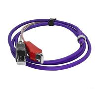 Oniissy Câble d'alimentation pour moulinet de pêche électrique Daiwa ECOODA JP200/300/500/750MJ pour - Fil de cuivre pur gris à 2 conducteurs avec isolation en PVC, section transversale de 1,5 mm²