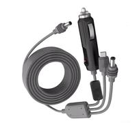 Oniissy Câble de chargeur de voiture 3 en 1 CC vers USB-C pour Starlink pour Mini avec Boost, sortie 30 V 2 A, puissance maximale de 100 W, connecteur étanche pour camping-car, camion, bateau (30 V2 A