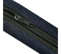 Oniissy Cache-câble bleu soudé avec chaîne de traction pour torches à refroidissement par air série #9 et #17, 4,5 cm de large une fois fermé, disponible en plusieurs longueurs de 4 m à 20 m (4 mètres