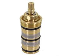 Oniissy Cartouche thermostatique en laiton pour mitigeur de douche, kit de réparation de barre pour thermostats intégrés, contrôle de la température 20-48 °C, remplacement de sécurité