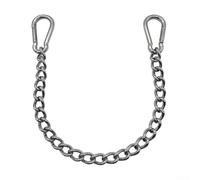 Oniissy Chaîne de sac de frappe de boxe avec crochet pour sacs lourds, 660 mm et 990 mm, chaînes en fer avec revêtement chromé ou électrophorèse, pour équipement d'entraînement durable pour arts