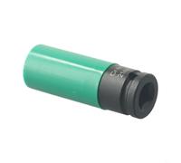 Oniissy Clé à douille de démontage d'écrou de roue 1/2", 17 mm et 21 mm, outil d'extraction d'écrous de roue antivol, clé de verrouillage de roue en métal durable compatible avec (21 mm)