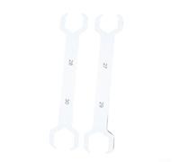 Oniissy Clé de plomberie pour installation de robinet et d'évier, outil à double extrémité ouverte pour systèmes de chauffage au sol, construction en métal avec dureté améliorée pour plus de