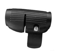 Oniissy Collier de serrage réglable pour arbre à pagaie - Verrou de rechange avec bouton poussoir - PVC + clip en acier inoxydable - Longueur 70 mm - Diamètre 25 mm