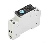 Oniissy Commutateur de commande Wi-Fi pour disjoncteur intelligent 1P rail DIN interrupteur de commande à distance, disjoncteur TO-Q-SY1 WiFi 2,4 GHz pour famille (16 A)