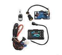 Oniissy Commutateur de moniteur LCD pour chauffage d'air diesel 12 V 24 V, avec télécommande, pour chauffage de stationnement diesel, 2 kW 5 kW