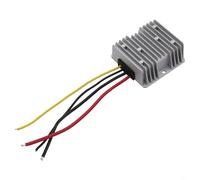 Oniissy Convertisseur DC 12 V vers 24 V/48 V - Régulateur de tension - Stabilisateur de tension - Étanche IP68 - Convertisseur de puissance avec surintensité, court-circuit (DC 12 V à 48 V 3 A 144 W)