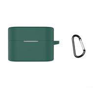 Oniissy Coque compatible avec Sony WF-1000XM6, coque de protection intégrale en silicone souple avec mousqueton, absorption des chocs et imperméable (vert)