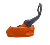 Oniissy Couvercle de pignon de chaîne compatible avec les modèles de tronçonneuse 281/288 - Pièce de rechange numéro 503 74 67-02 - Orange et jaune - Pour industries et