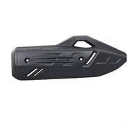 Oniissy Couvercle de pot d'échappement pour Honda PCX160 2021 à 2024, protecteur en plastique ABS pour silencieux de moto avec résistance à la chaleur (noir)