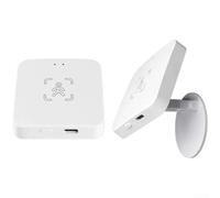 Oniissy Détecteur de mouvement filaire PIR pour présence humaine compatible avec WiFi 5 8G 24G pour plateformes de maison intelligente Tuya offrant une détection fiable (B)