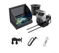 Oniissy Détecteur de poissons LCD 4,3" avec 220° pour caméra de pêche sous-marine ultra grand angle, résolution 1080p et 8 heures d'autonomie pour la pêche professionnelle et (30 m)