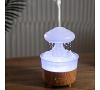 Oniissy Diffuseur d'huiles essentielles, diffuseur d'aromathérapie LED, 7 lumières de couleur, humidificateur d'air super silencieux, diffuseur d'arômes électrique, arrêt automatique sans eau pour la
