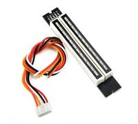 Oniissy Double VU mètre stéréo à 12 niveaux pour équipement audio, indicateur de niveau LED, kit de bricolage avec vitesse de lumière réglable, DC 7-12 V, 7 verts + 2 oranges + 3 rouges