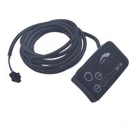 Oniissy E-For Bike Display 24V 36V 48V E-For Bike Display for Electric Scooter, Power Meter with Gear and Lamp Indicator, UART Protocol (9600 Baud), Compatible avec les systèmes 24/36/48V