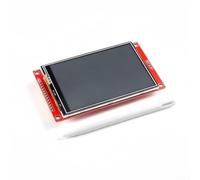 Oniissy Écran tactile de 2,8", écran LCD TFT 320 x 240 SPI, 1 écran tactile + 1 stylet tactile, moniteur portable TFT tactile couleur SPI port série écran LCD