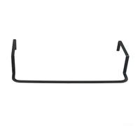 Oniissy Élégant radiateur chauffant en métal de 35 cm pour serviettes, vêtements, chaussettes, s'adapte à la plupart des radiateurs à linge de maison et de salle de bain (noir)