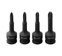 Oniissy Embout de tournevis Corss 3/8", tête adaptateur PH1 PH2 PH3 PH4, douille de tournevis pour plus de flexibilité