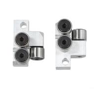 Oniissy Ensemble de blocs de guidage de lame avant et arrière 42-28-0211 42-28-0206 compatible avec 6232-6 6230 6225 6236 6227 6234 6223 pièces de rechange en métal pour scie à ruban