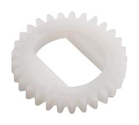 Oniissy Ensemble d'engrenages d'entraînement à arbre principal pour petite roue jaune GW, compatible avec les modèles d'engrenage de broche Guandong, 17 mm et 13,2 mm de diamètre, plastique (arbre