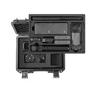 Oniissy Étui de rangement étanche à double couche pour appareil photo Insta360 X5 X4 avec indice IP67, boîte de transport portable, coque rigide, organisateur de voyage, support d'accessoires de
