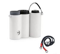 Oniissy Étui de rangement pour Shark ChillPill FA022, sac de rangement amovible pour ventilateur de refroidissement, portable et étanche, 9,2 x 14,3 x 4,9 cm (blanc)