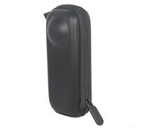 Oniissy Étui de transport pour caméra d'action avec coque rigide et couvercle d'objectif, sac de protection pour Insta360 pour X5/X4, cuir PU pour étui EVA avec doublure en velours, compact pour les