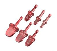 Oniissy Extenseur de tuyau pour tubes en cuivre, 6 pièces pour CVC, ensemble d'outils de sertissage avec tige hexagonale pour tuyaux en cuivre de 1/4" à 7/8", extenseur de tube en acier à roulement