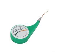 Oniissy Extracteur de soudure de tresse à dessouder avec distributeur de molette, mèche à dessouder de fil de cuivre de 2 m pour réparation électronique, pointe en acier inoxydable anti-chaleur (2520A