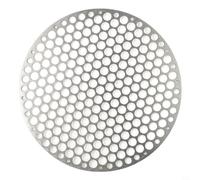 Oniissy Filet de barbecue rond en acier inoxydable pour four à vapeur, grille de refroidissement ronde polyvalente électrolytique polie pour barbecue, grille de cuisson à la vapeur, 18-30 cm (28 cm)